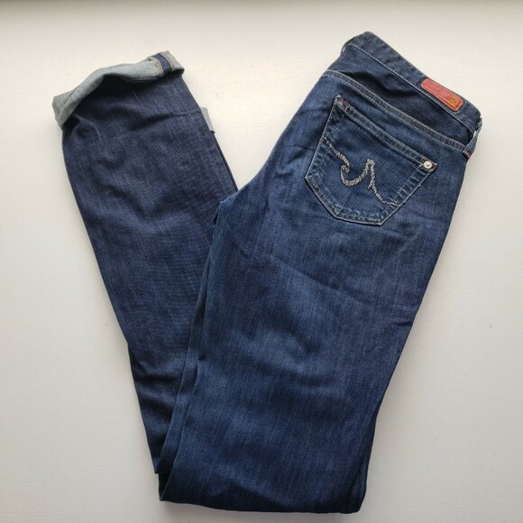 AG Adriano Goldschmied Casablanca Skinny Jeans Size 27R - Picture 1 of 8